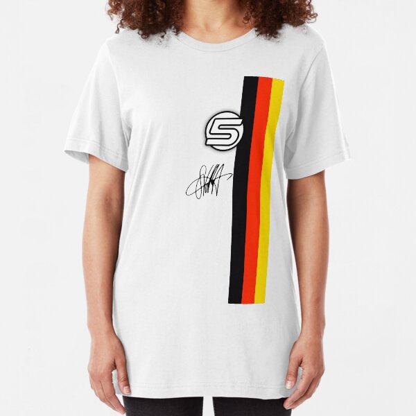Vettel Helmet sig Slim Fit T-Shirt