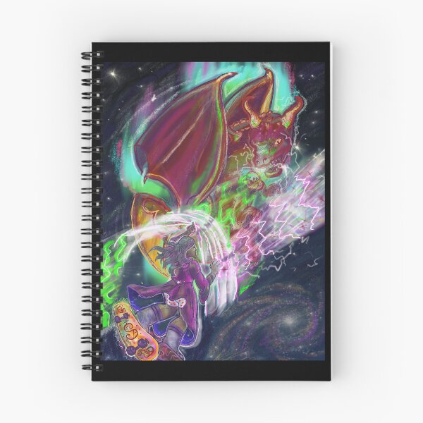 Item preview, Sick Wizard fighting a dragon van art designed and sold by JamieWetzel.
