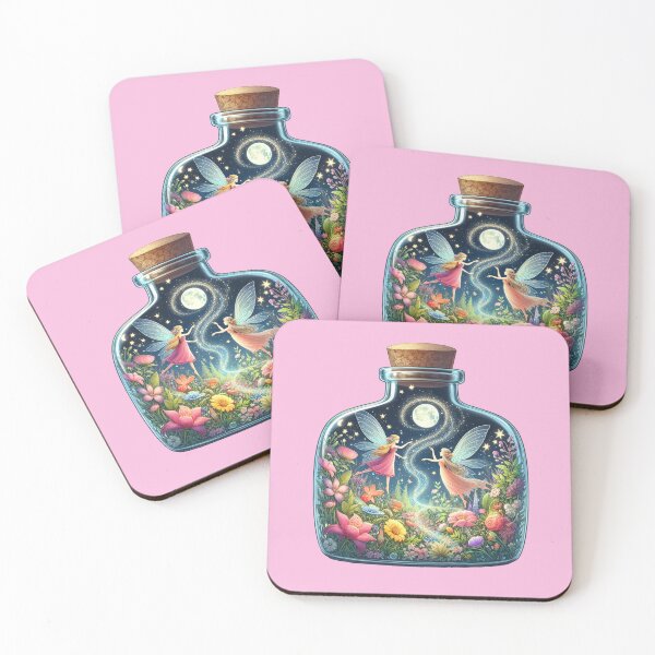 Item preview, Two Fairies Dancing in a Bottle designed and sold by stickyfoot.