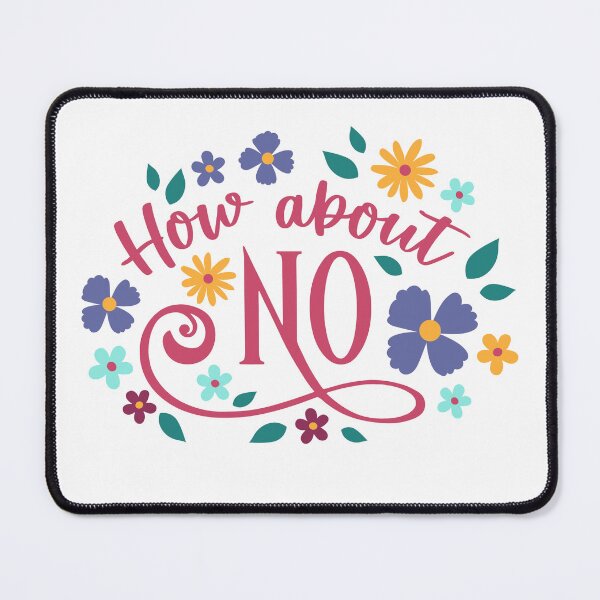Item preview, How About No Vintage style Sarcasm Sarcastic Witty designed and sold by Sarcastic Narwhal.