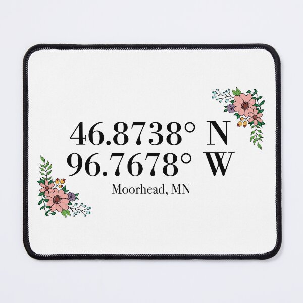 Item preview, Moorhead, MN Coordinates designed and sold by mynameisliana.