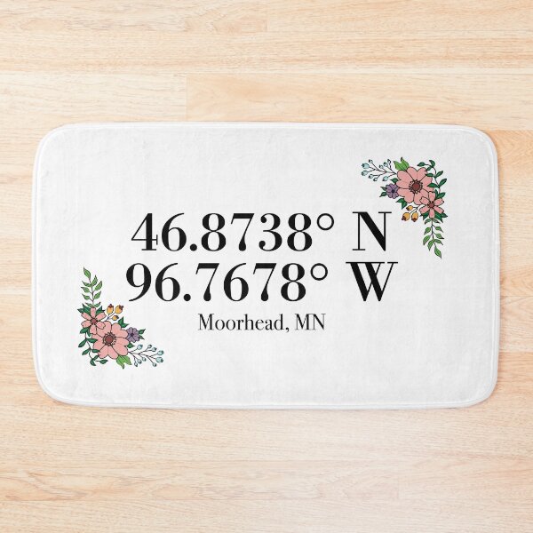 Item preview, Moorhead, MN Coordinates designed and sold by mynameisliana.