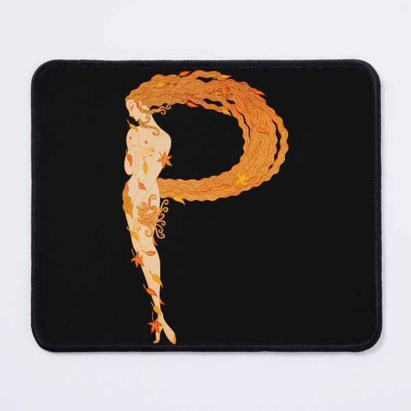 Item preview, Erté - The Letter P from the Alphabet Suite, 1976 designed and sold by elektronen.