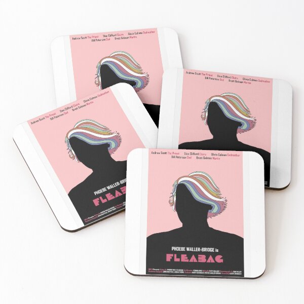 Item preview, Fleabag Pink Poster designed and sold by Vedashrrow.