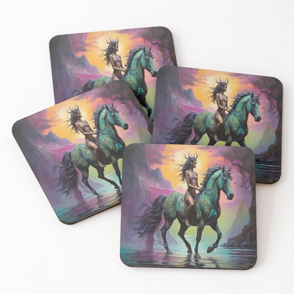 Item preview, Centaur with glowing, unnatural hues. designed and sold by Cherryblossom50.