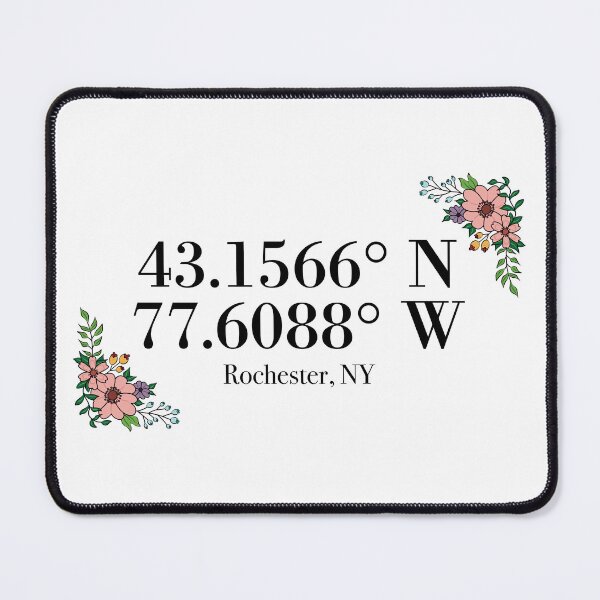 Item preview, Rochester, NY Coordinates designed and sold by mynameisliana.