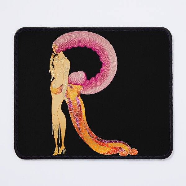 Item preview, Erté - The Letter R from the Alphabet Suite, 1976 designed and sold by elektronen.