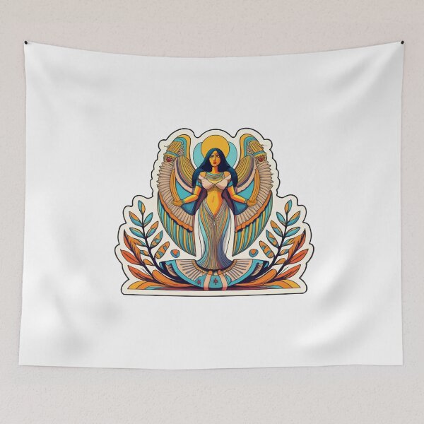 Item preview, Winged Goddess Isis - Protector of Ancient Lore designed and sold by NiftyWrx.