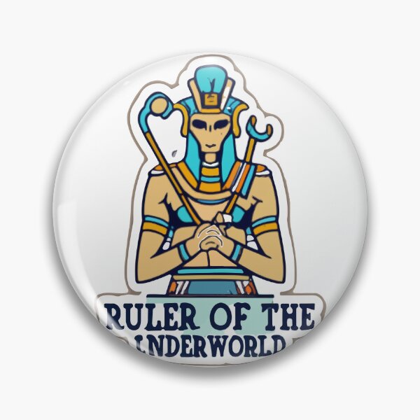 Item preview, Osiris Ruler of the Underworld - Egyptian Deity Design designed and sold by NiftyWrx.