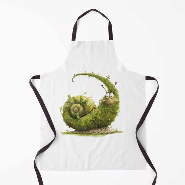 Item preview, Happy moss covered snail designed and sold by Studio-Gekko.