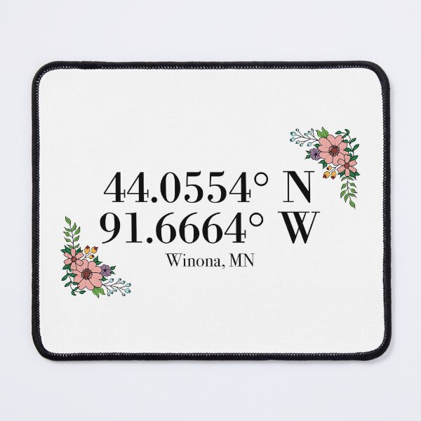 Item preview, Winona, MN Coordinates designed and sold by mynameisliana.
