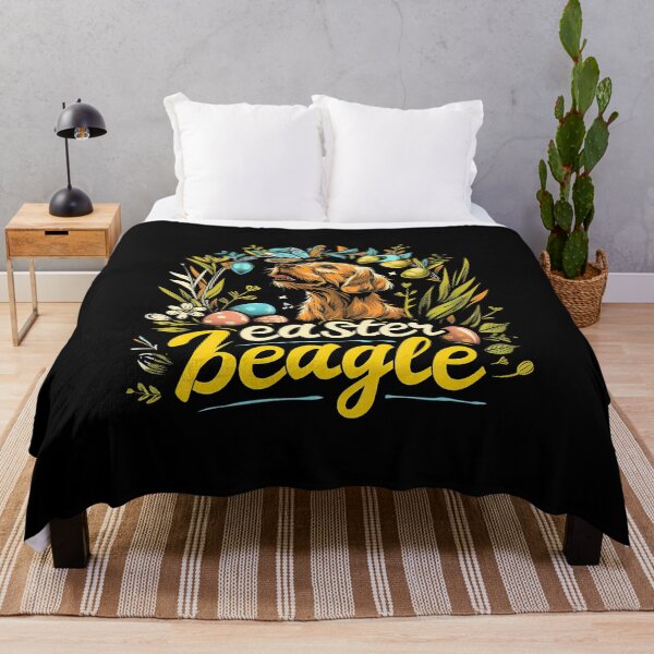 Item preview, Happy Easter Bunny Beagle Lovers With Easter Eggs T-Shirt designed and sold by MAPDDesigns.