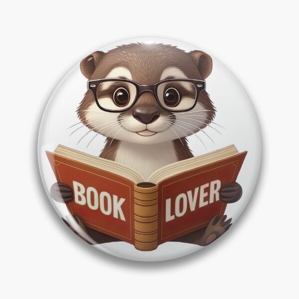 Item preview, Cute Otter book lover! designed and sold by fribabywonder.