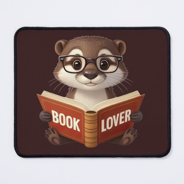 Item preview, Cute Otter book lover! designed and sold by fribabywonder.
