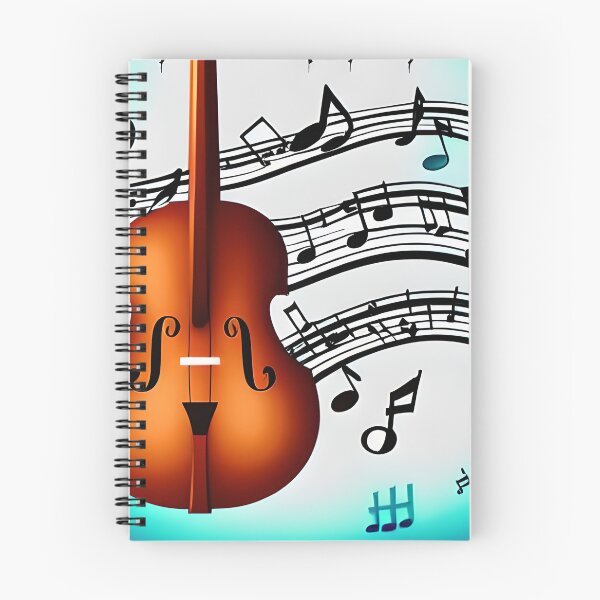 Item preview, Cello and musical staff designed and sold by Artbellachi.