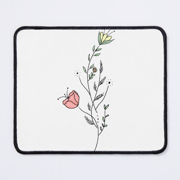Artikelvorschau, Ästhetische minimalistische Blumen mit Punkten entworfen und verkauft von Kait C.
