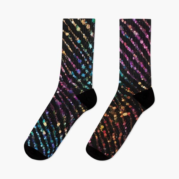 Item preview, Multicolor Glitter Stars  designed and sold by JJayCreative.