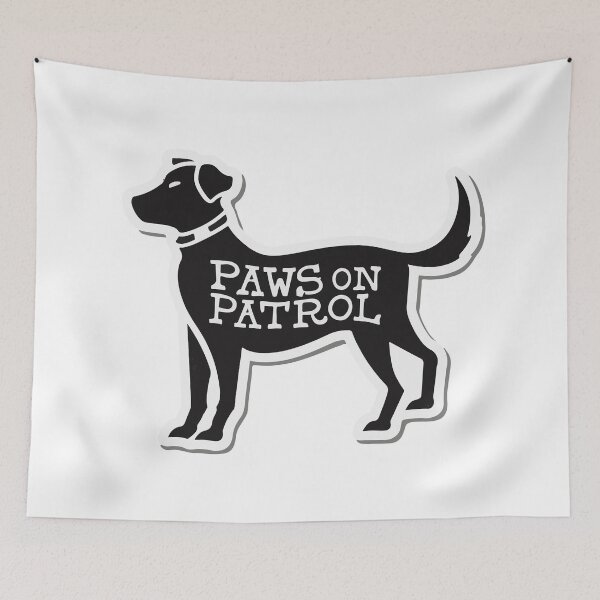 Item preview, Paws on Patrol - K9 Unit Comic Style Design designed and sold by NiftyWrx.
