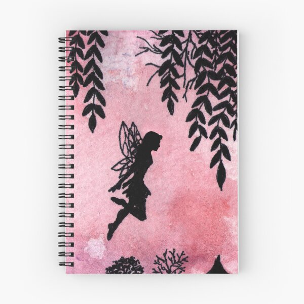 Item preview, Fairy Girl on Pink Watercolor Background designed and sold by Aithlin123.