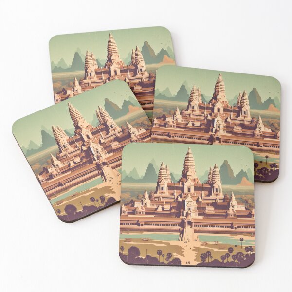 Item preview, Angkor - Morning reflection designed and sold by JourneysCo.