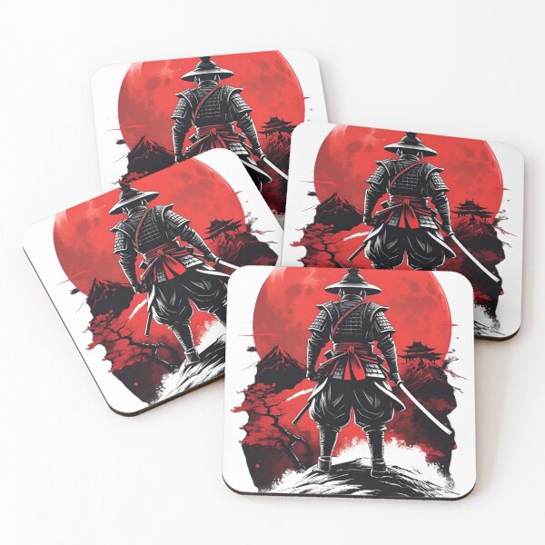Item preview, Silhouette japan samurai designed and sold by misbahsiro.