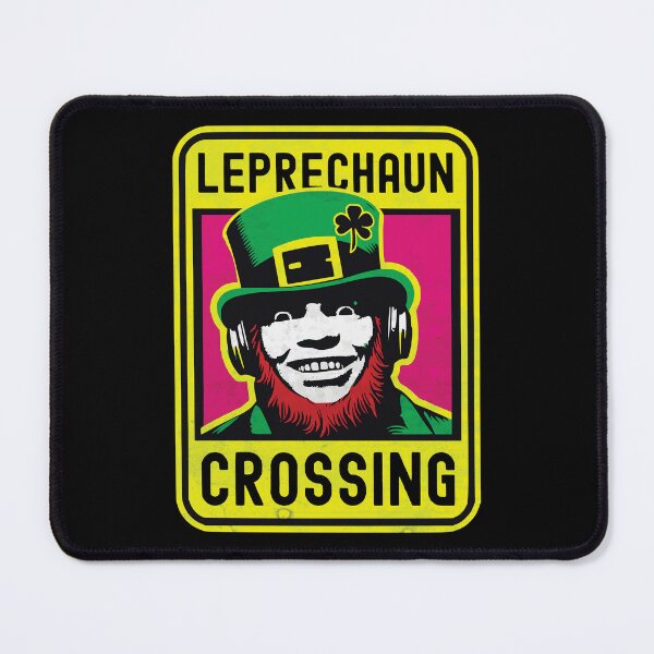 Item preview, Leprechaun Crossing - St. Patrick's Day Funny Irish designed and sold by Urban-Alien.