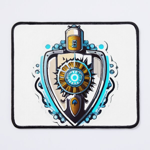 Item preview, Futuristic Police Badge Radiance designed and sold by NiftyWrx.
