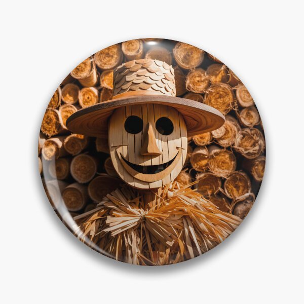 Item preview, The Happy Scarecrow designed and sold by PictureNZ.
