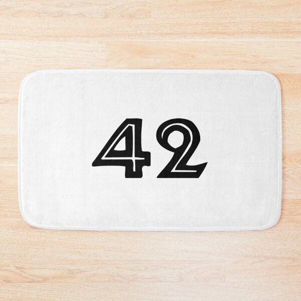 Item preview, 42, forty-two, black, tribal, african designed and sold by Numbers-Art.