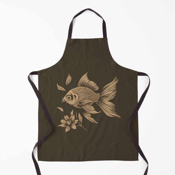Item preview, Modern Fish Art Symbolizing Abundance designed and sold by unimuse.