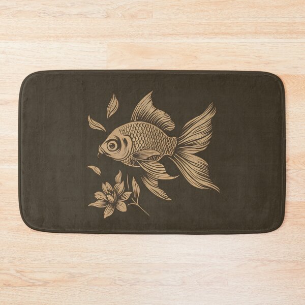 Item preview, Modern Fish Art Symbolizing Abundance designed and sold by unimuse.