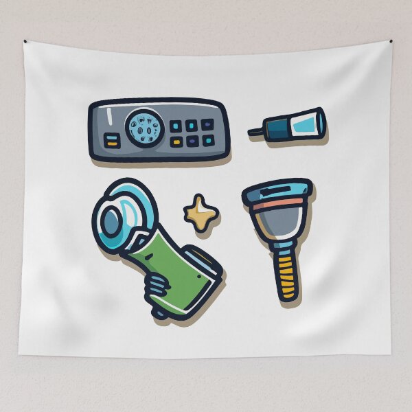 Item preview, Cartoon Police Essentials Collection designed and sold by NiftyWrx.