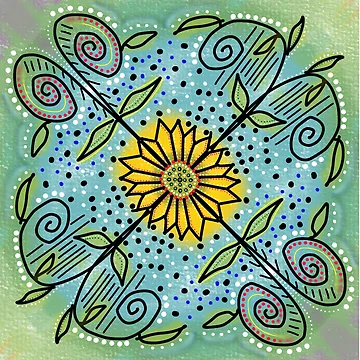 Artwork thumbnail, SunFlower by Shells Designs