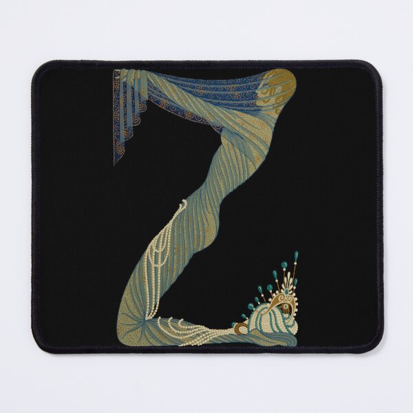 Item preview, Erté - The Letter Z from the Alphabet Suite, 1976 designed and sold by elektronen.