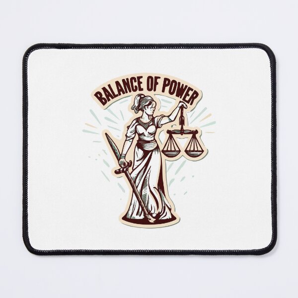 Item preview, Lady Justice Balance of Power Sketch designed and sold by NiftyWrx.