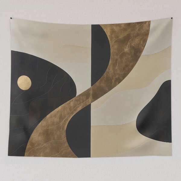 Item preview, Golden Flow of Harmony designed and sold by unimuse.