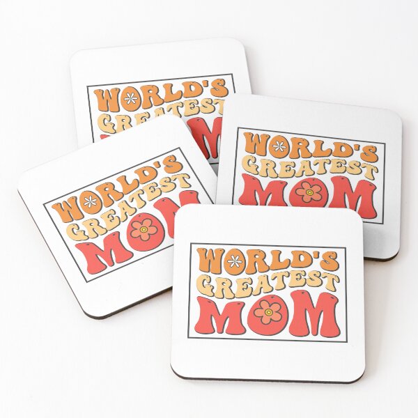 Item preview, Groovy Retro Mother day World's Greatest Mom designed and sold by Merchrise.
