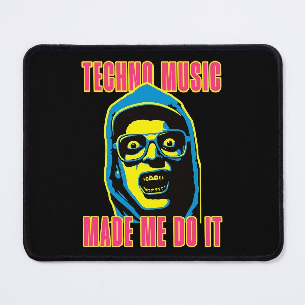 Item preview, Techno Music Made Me Do It - Funny Music designed and sold by Urban-Alien.