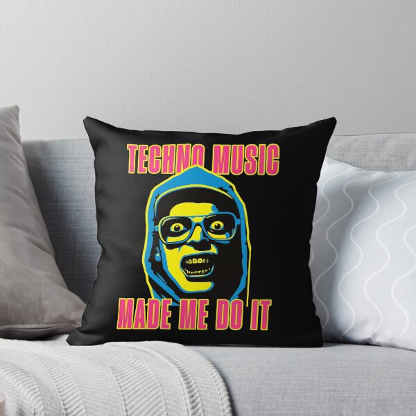 Item preview, Techno Music Made Me Do It - Funny Music designed and sold by Urban-Alien.