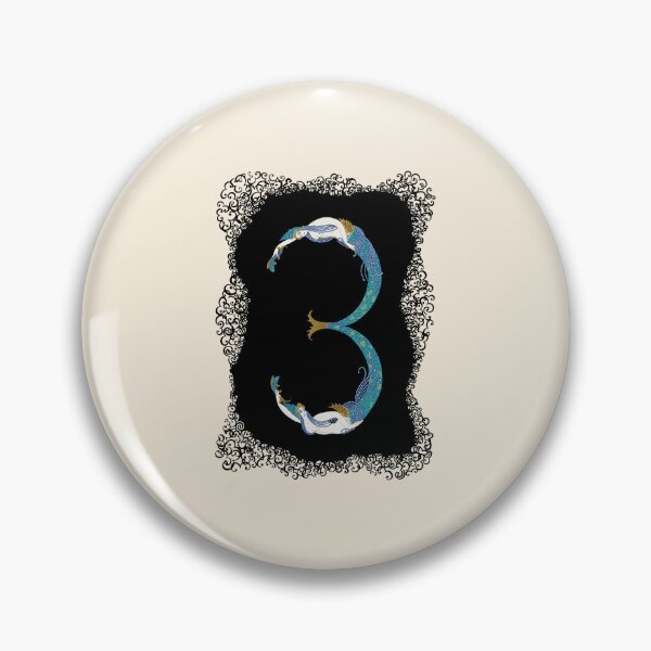Item preview, Erté - The Numerals Suite, The Number 3 designed and sold by elektronen.