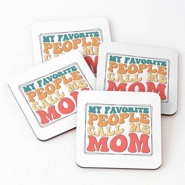 Item preview, Groovy Retro My Favorite People Call Me Mom Mother's Day designed and sold by Merchrise.
