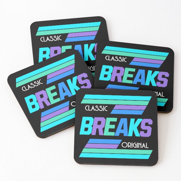 Item preview, BREAKBEAT  - Classic Original Breaks (purple/blue/mint)  designed and sold by Discothreadz.