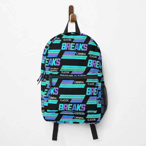 Item preview, BREAKBEAT - Classic Original Breaks (purple/blue/mint) designed and sold by Discothreadz.