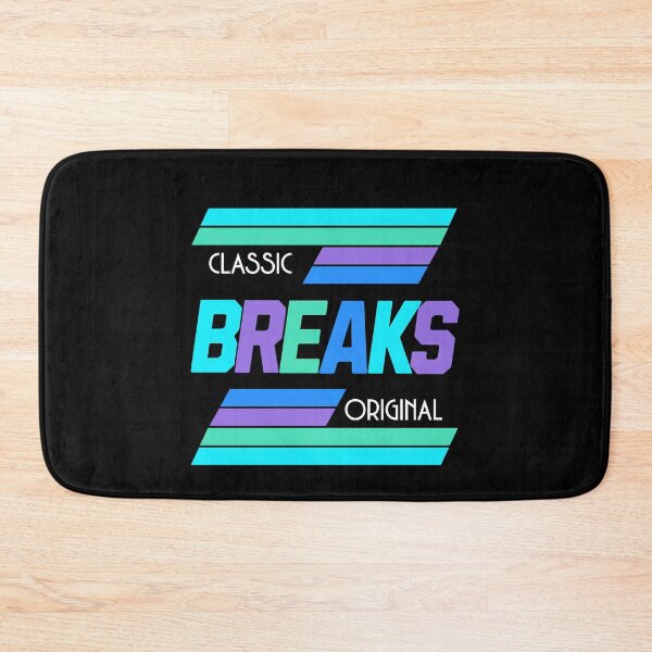 Item preview, BREAKBEAT  - Classic Original Breaks (purple/blue/mint)  designed and sold by Discothreadz.