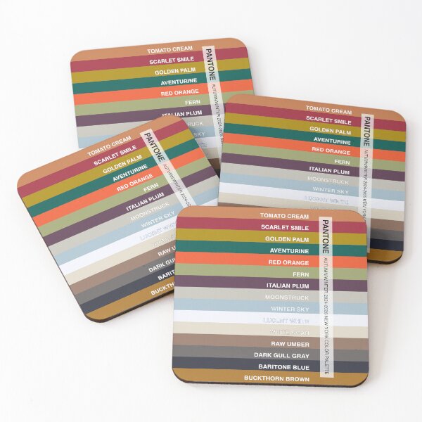 Item preview, New York Fashion Week palette, Autumn Winter 2024-25 - 15 colors with color names designed and sold by Ofeefee.