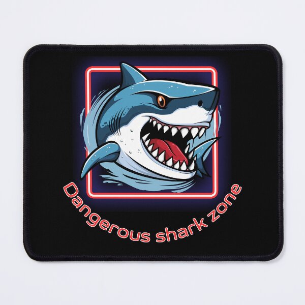Item preview, Dangerous shark zone designed and sold by winaidigidesign.