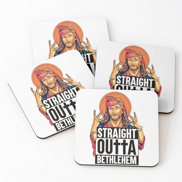 Item preview, Straight Outta Bethlehem; Jesus Christus; designed and sold by StickerApe.