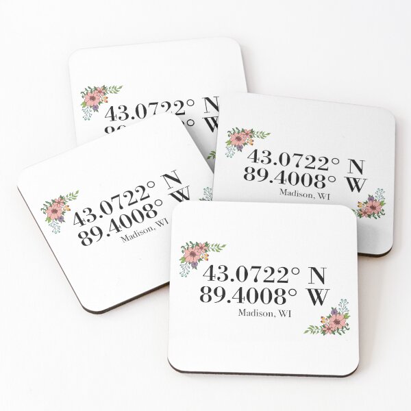 Item preview, Madison, WI Coordinates designed and sold by mynameisliana.