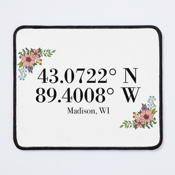 Item preview, Madison, WI Coordinates designed and sold by mynameisliana.