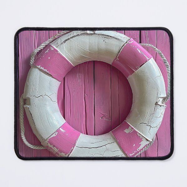 Item preview, Pink and White Lifesaver designed and sold by Elisabeth Lucas.